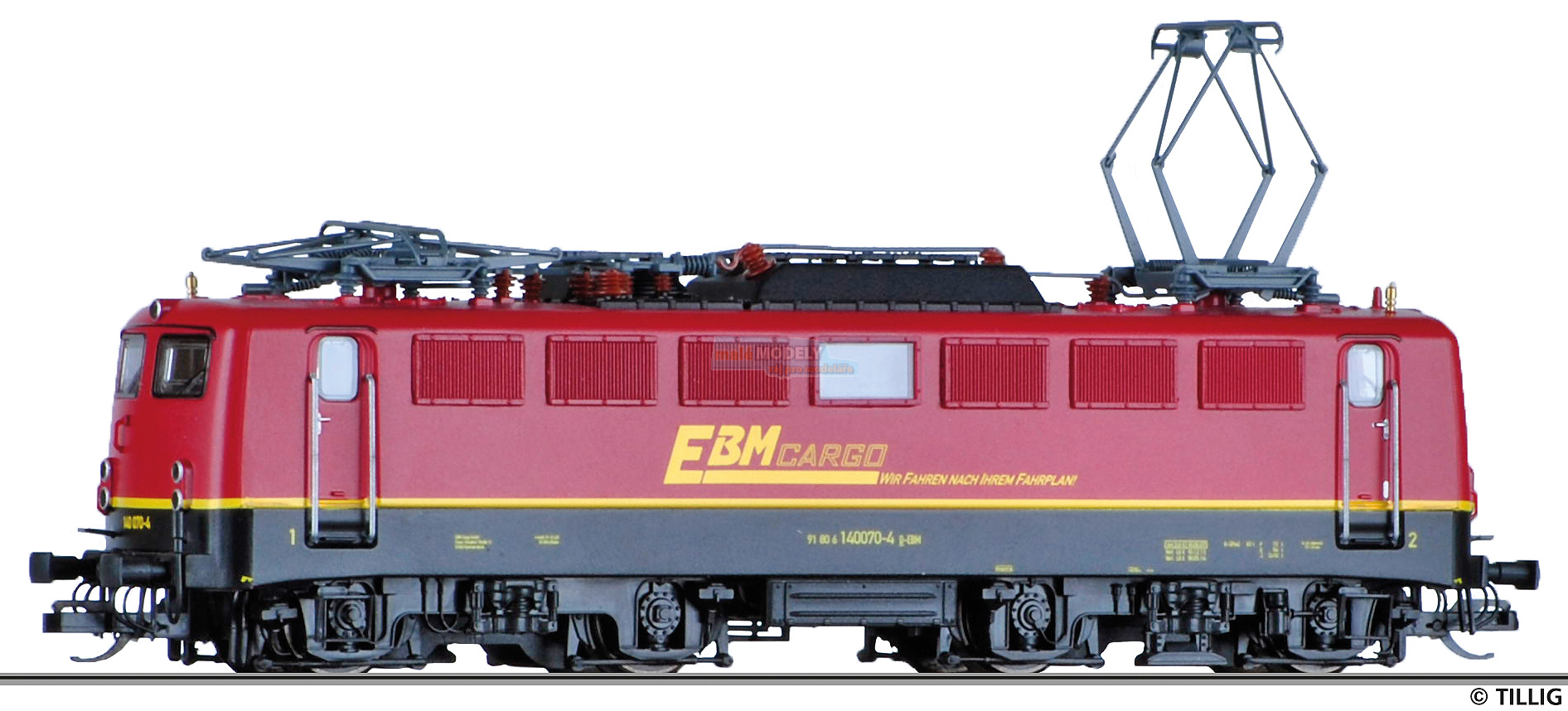 Elektrická lokomotiva BR 140 EBM Cargo