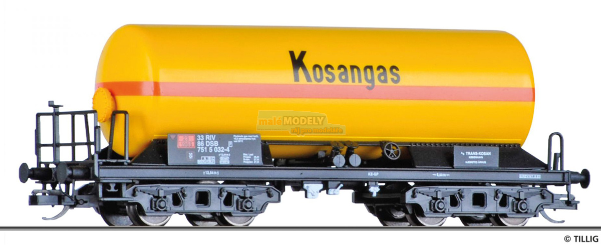 Cisternový vůz <b>Kosangas</b> 
