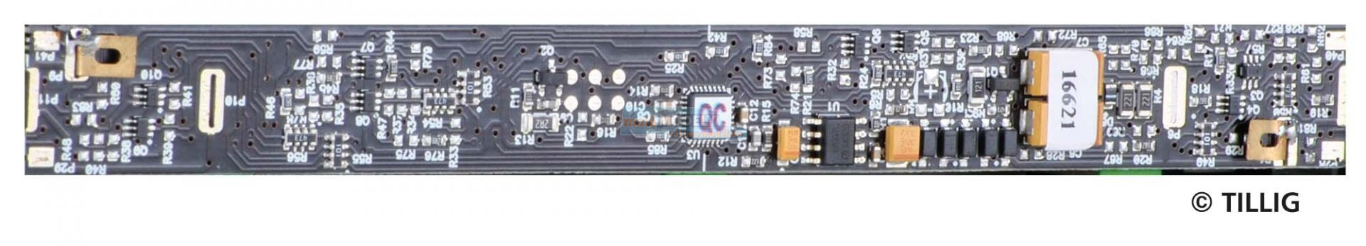 LED-Innenbeleuchtung analog / digital Bausatz für Reisezugeagen B4i-30