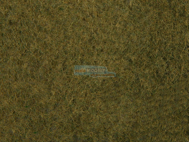 Foliáž - divoká tráva - olivová, 20x23cm