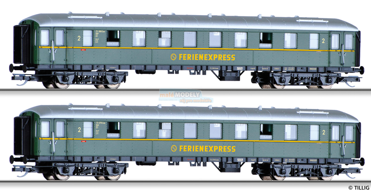 Set dvou vozů <b>DER-Ferienexpress</b>