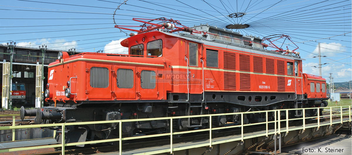 Elektrická lokomotiva 1020 018-6  <b>Museumslok IG Tauernbahn</b>