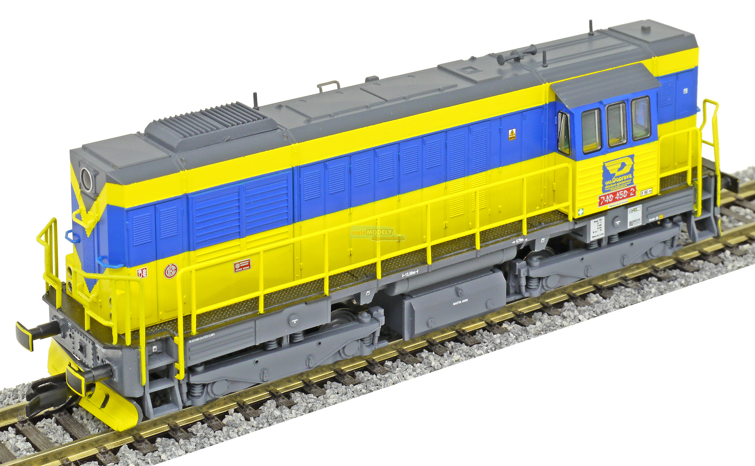 Dieselová lokomotiva řady 740, OKD Doprava a.s. (CZ)