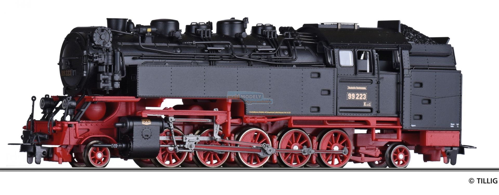 Dampflokomotive 99 223 der DRG, Ep. II