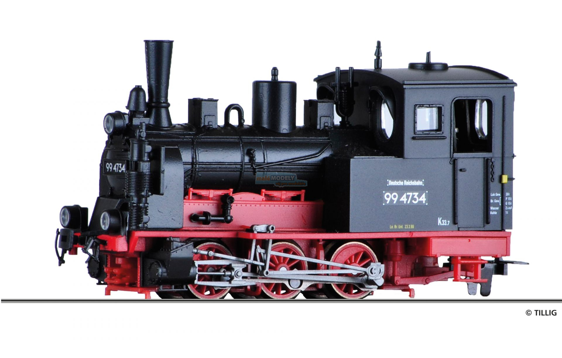 Dampflokomotive 99 4734 der DR, Ep. III