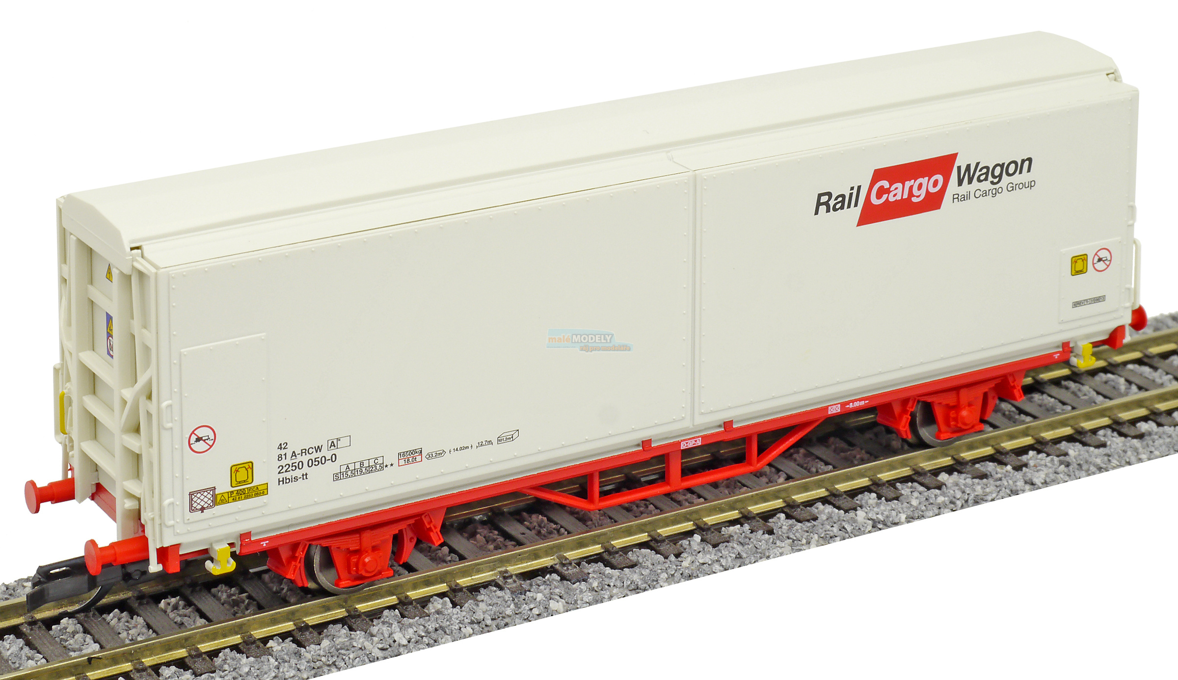 Nákladní vůz s posuvnými bočnicemi Hbis-tt <b>RailCargoAustria</b>