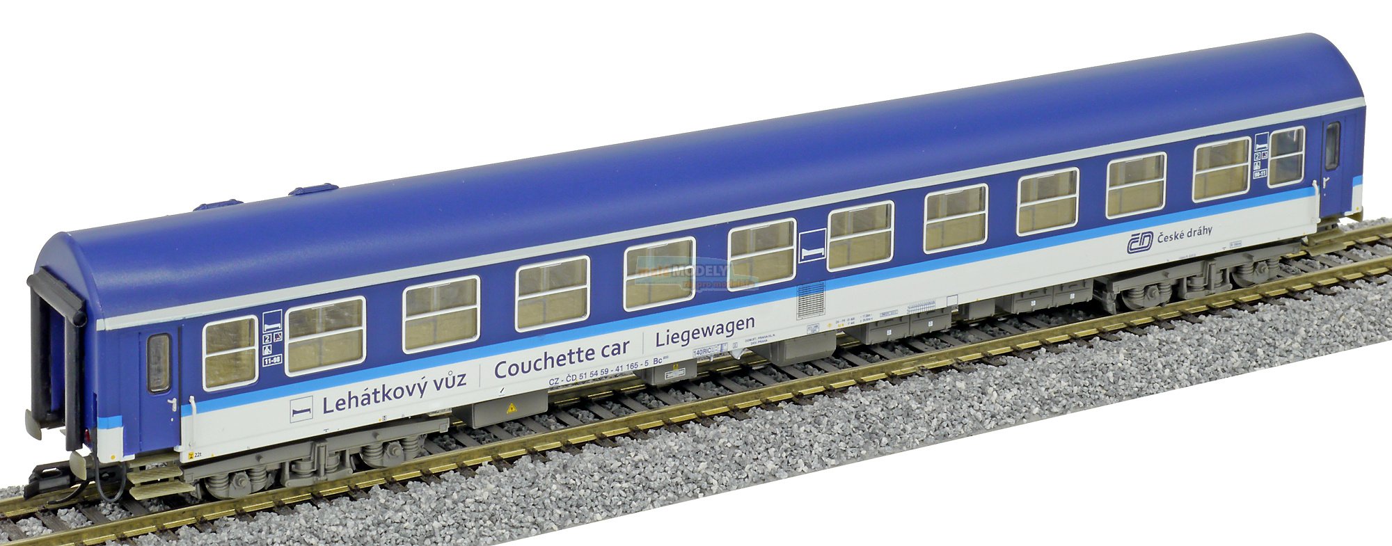 Lůžkový vůz 2. tř., typ Y/B 70