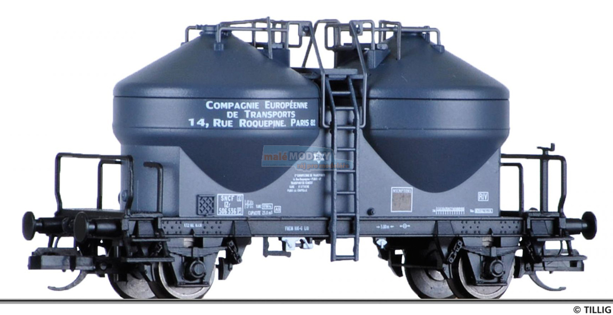Vůz pro přepravu prachu IZf <b>Compagnie Europeenne de Transports</b>