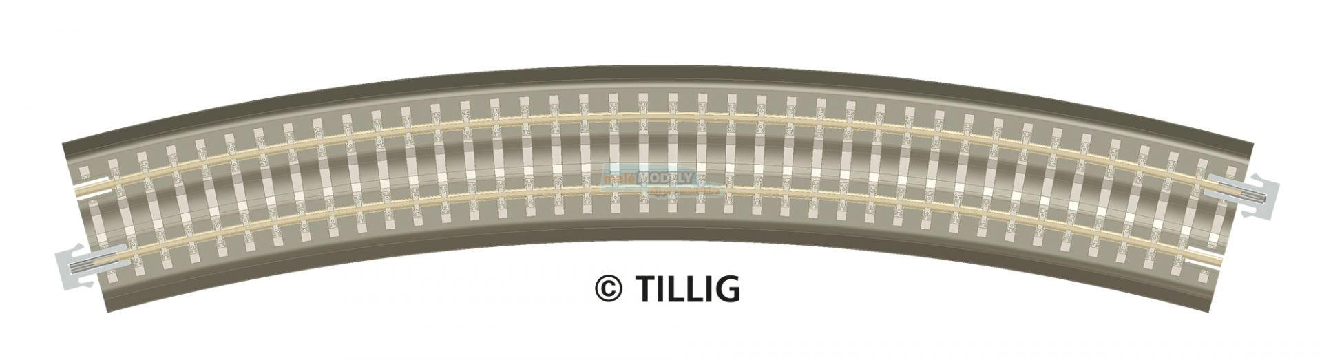 BR31 oblouková s podložím R396mm, 30°