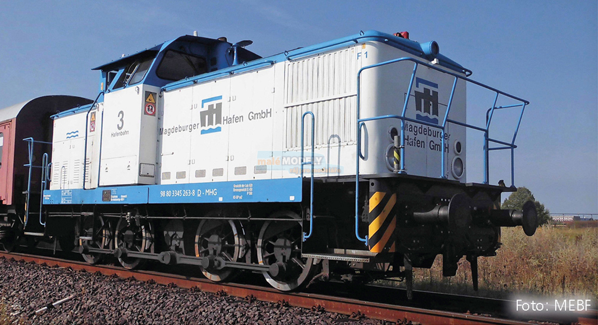 Dieselová lokomotiva V 60 D <b>Werklok 3</b>, Magdeburger Hafen GmbH - (31.03.2019)