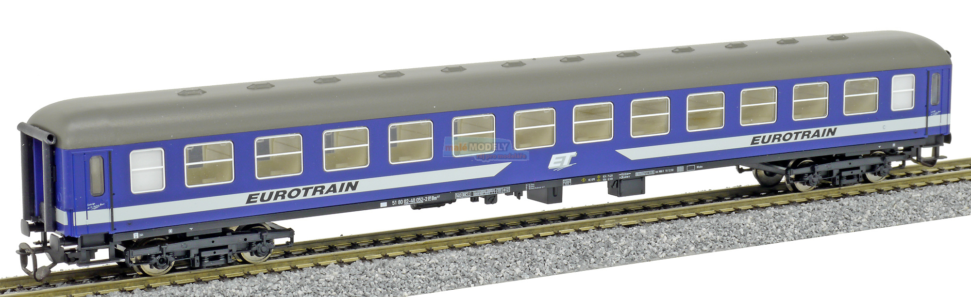Rychlíkový vůz  - 'EUROTRAIN' 