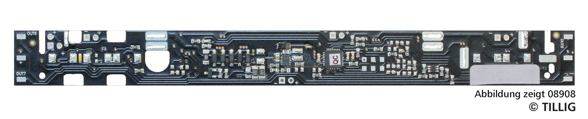 LED-Innenbeleuchtung analog / digital Bausatz für Reisezugwagen 2. Klasse Typ B, Y, Y/B70