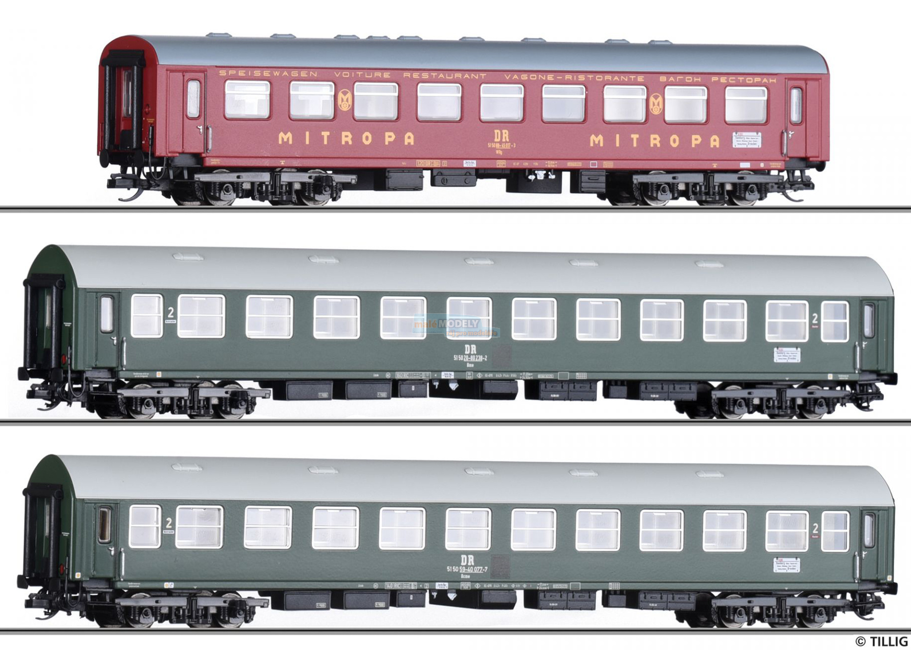 Set tří vozů „Interzonenzug 3“ - (31.03.2020)