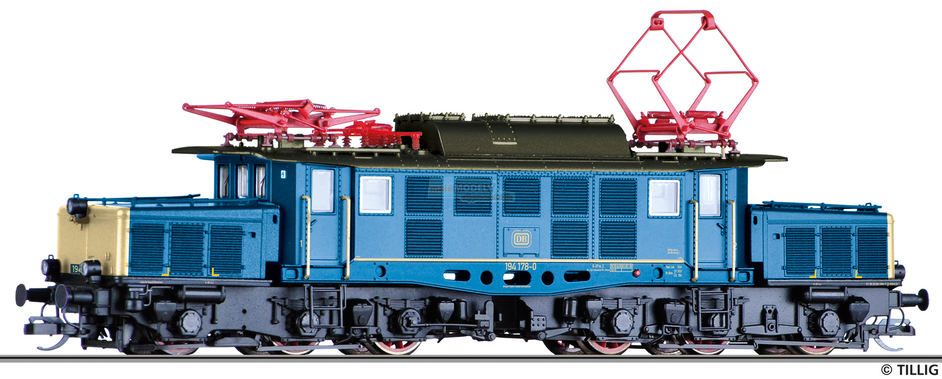 Elektrická lokomotiva 194 178-0, Rail4U GmbH - (31.03.2020)