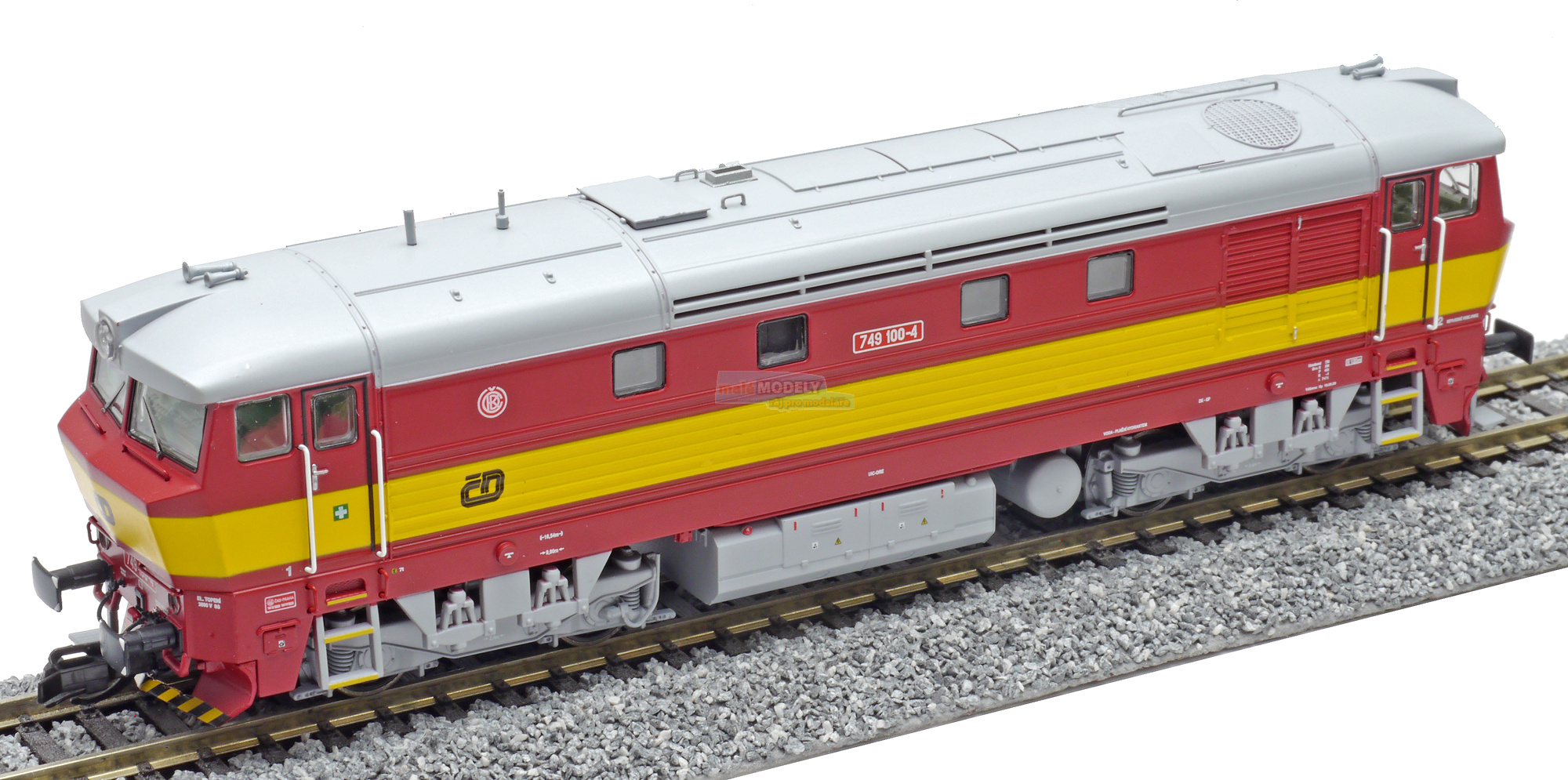 Dieselová lokomotiva Rh749