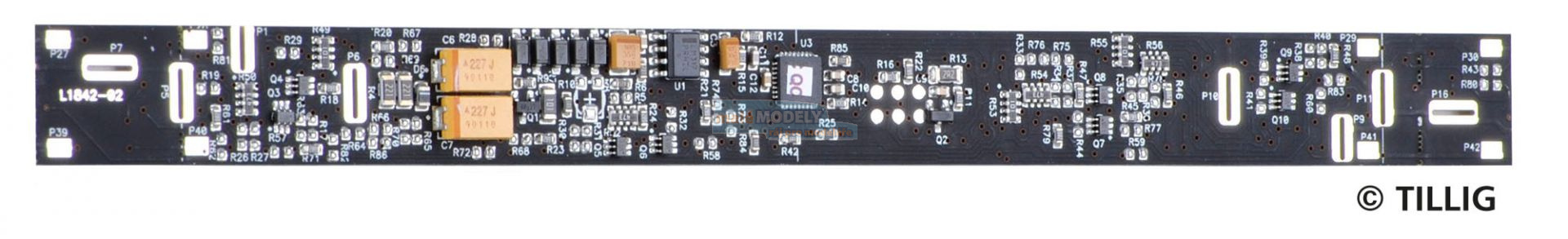 LED-Innenbeleuchtung analog / digital Bausatz für Reisezugwagen E5