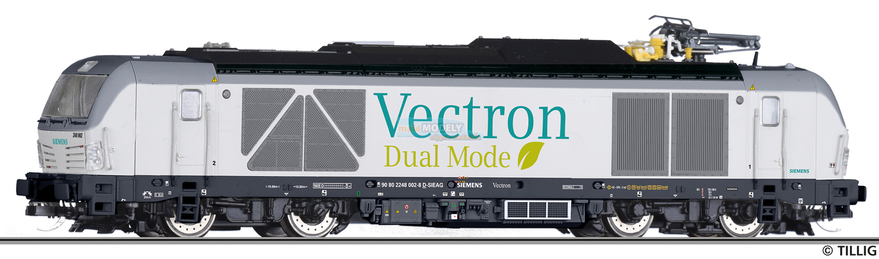 Diesel/elektrický lokomotiva 248 002  „Vectron Dual Mode Demonstrator“, Siemens AG, -PŘEPRACOVANÁ-