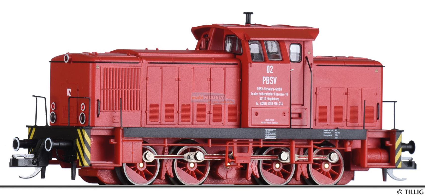 Dieselová lokomotiva V 60 D, Werklok Di02, PBSV-Verkehrs-GmbH