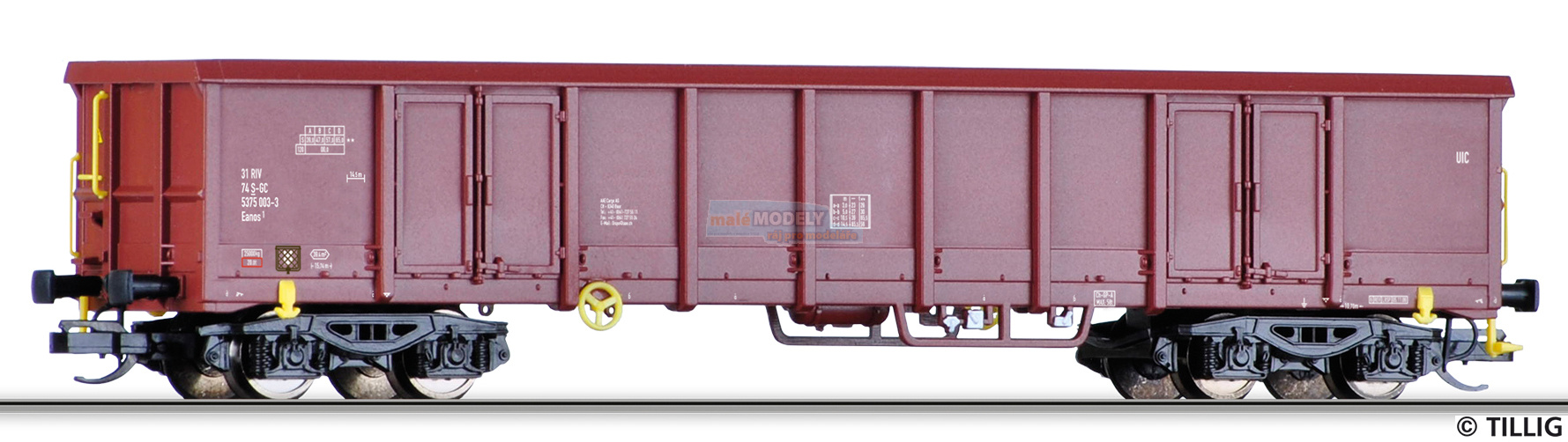 Offener Güterwagen Eanos der Green Cargo AB (S), Ep. VI