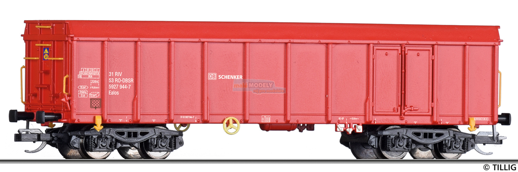 Offener Güterwagen Ealos der DB Schenker Romania, Ep. VI -FORMVARIANTE-