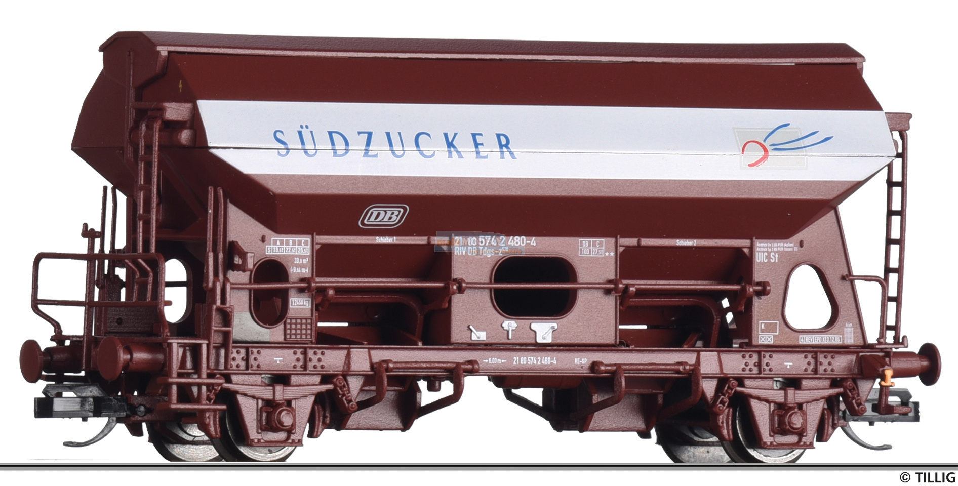 Samovýsypný vůz  Tds 930 „Südzucker“