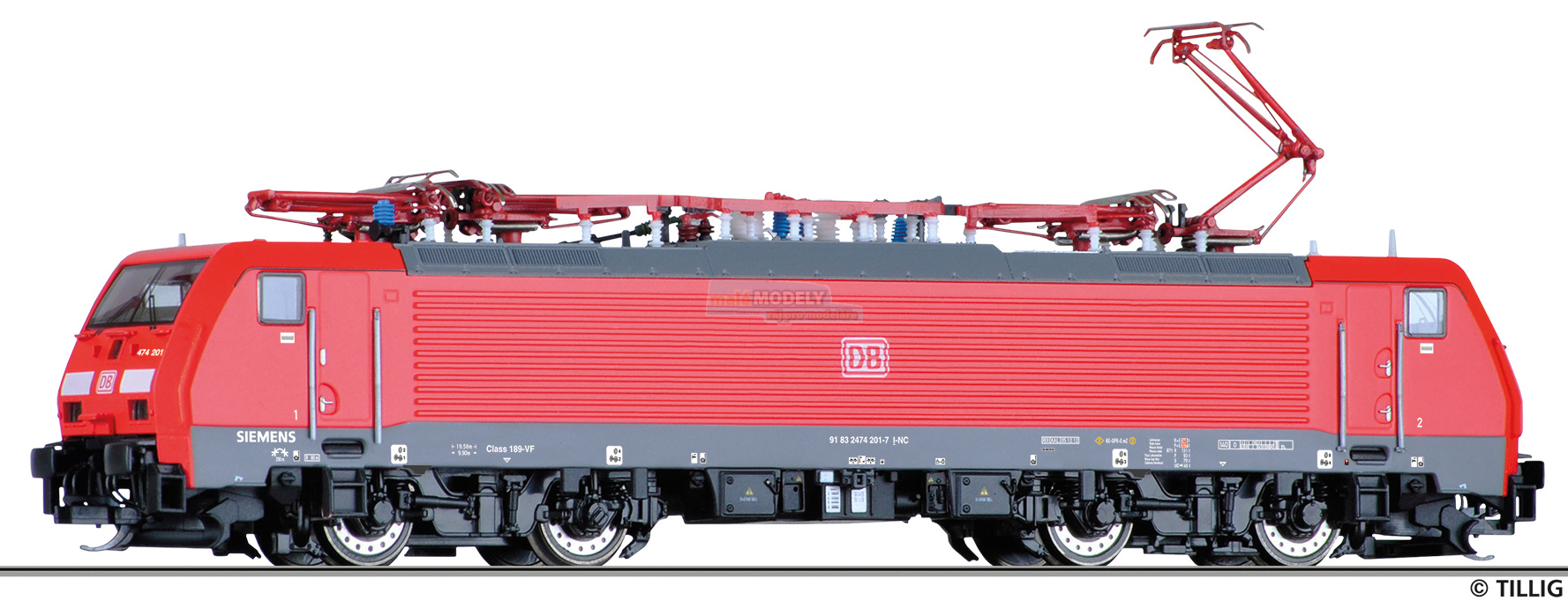 Elektrická lokomotiva Re 474, DB Cargo Italia S.r.l. - (31.03.2021)