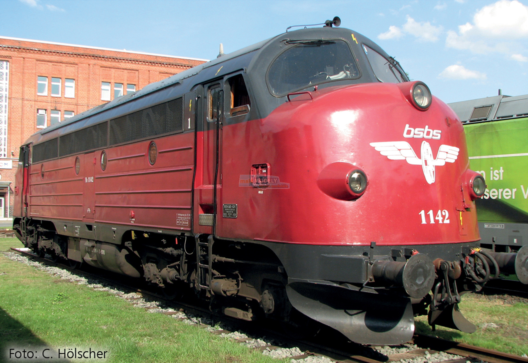 Dieselová lokomotiva MY 1142, Braunschweiger Bahn Service GmbH - (31.03.2021)