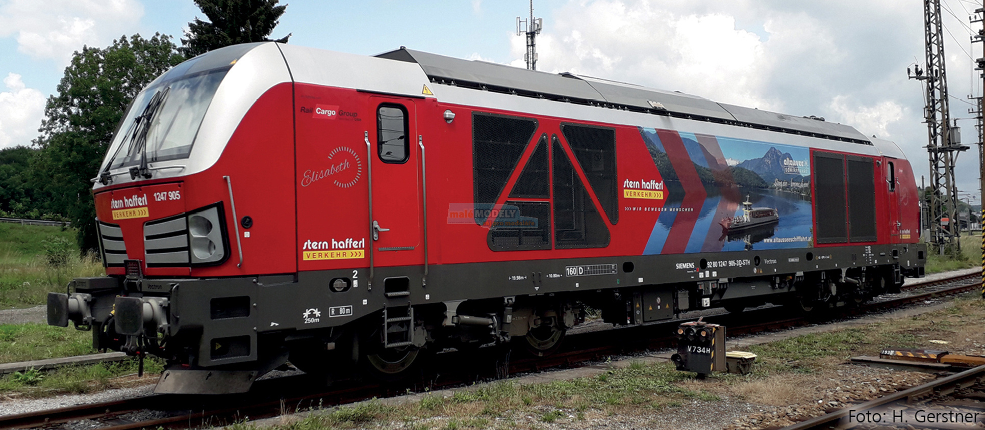 Dieselová lokomotiva 1247 905, Stern & Hafferl Verkehrsgesellschaft m.b.H. (AT) - (31.03.2021)