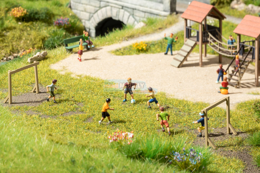 Children on the Football Ground