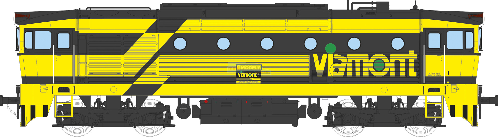 Dieselová lokomotiva Rh 753 (ex.T478.3) „Viamont“