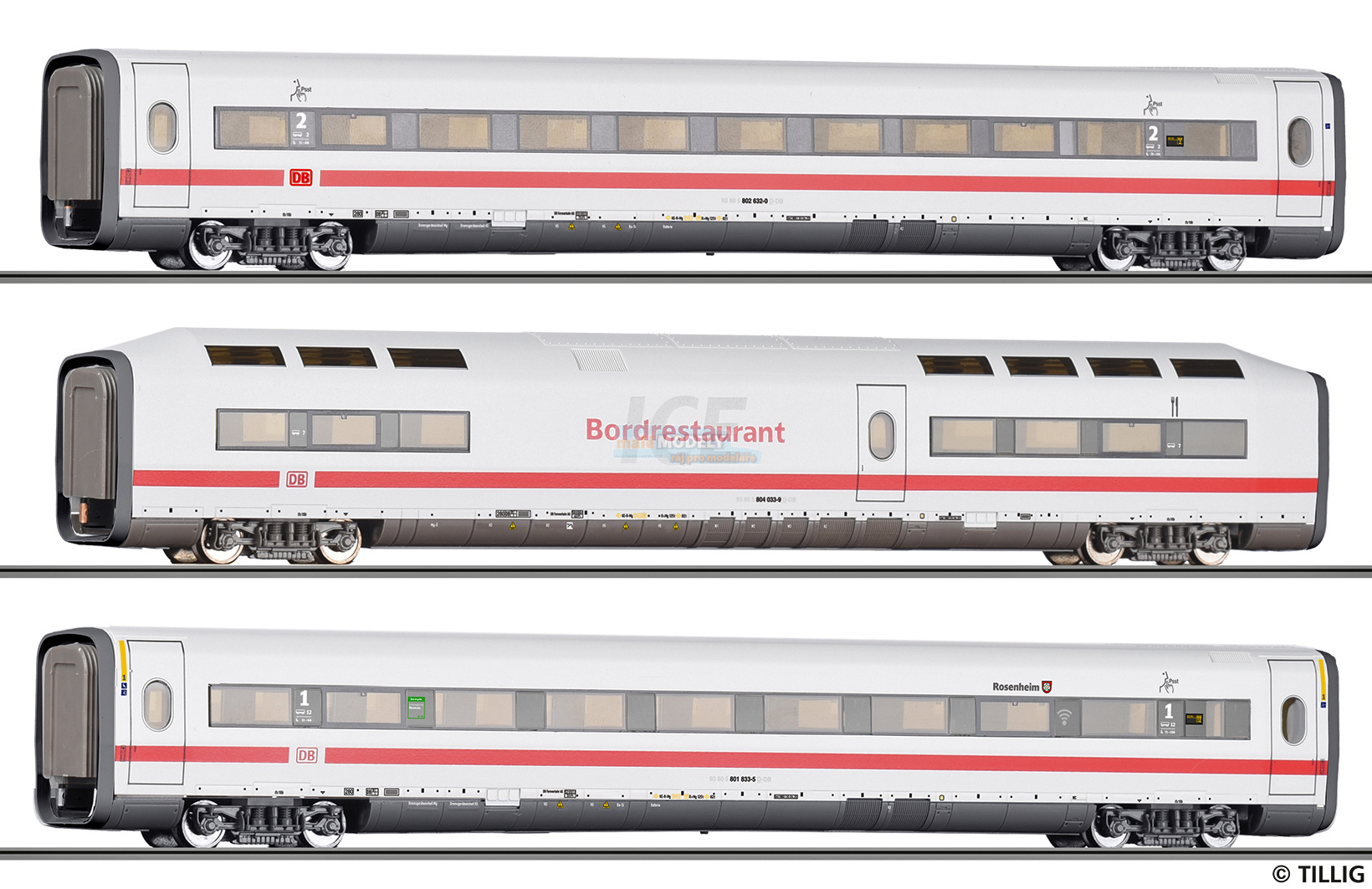 Set tří vozů ICE-1 „Redesign“, 2. část - (31.03.2022)