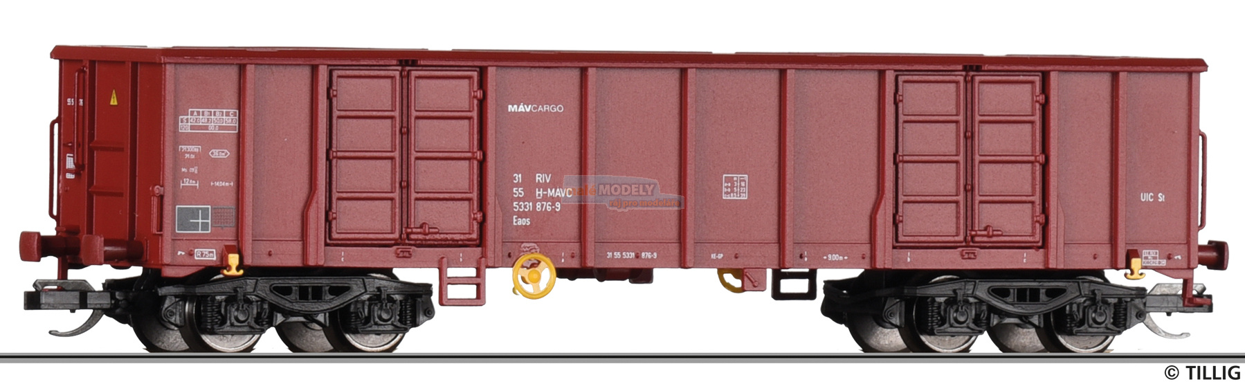 Offener Güterwagen Eaos der MAV Cargo, Ep. VI -FORMVARIANTE-