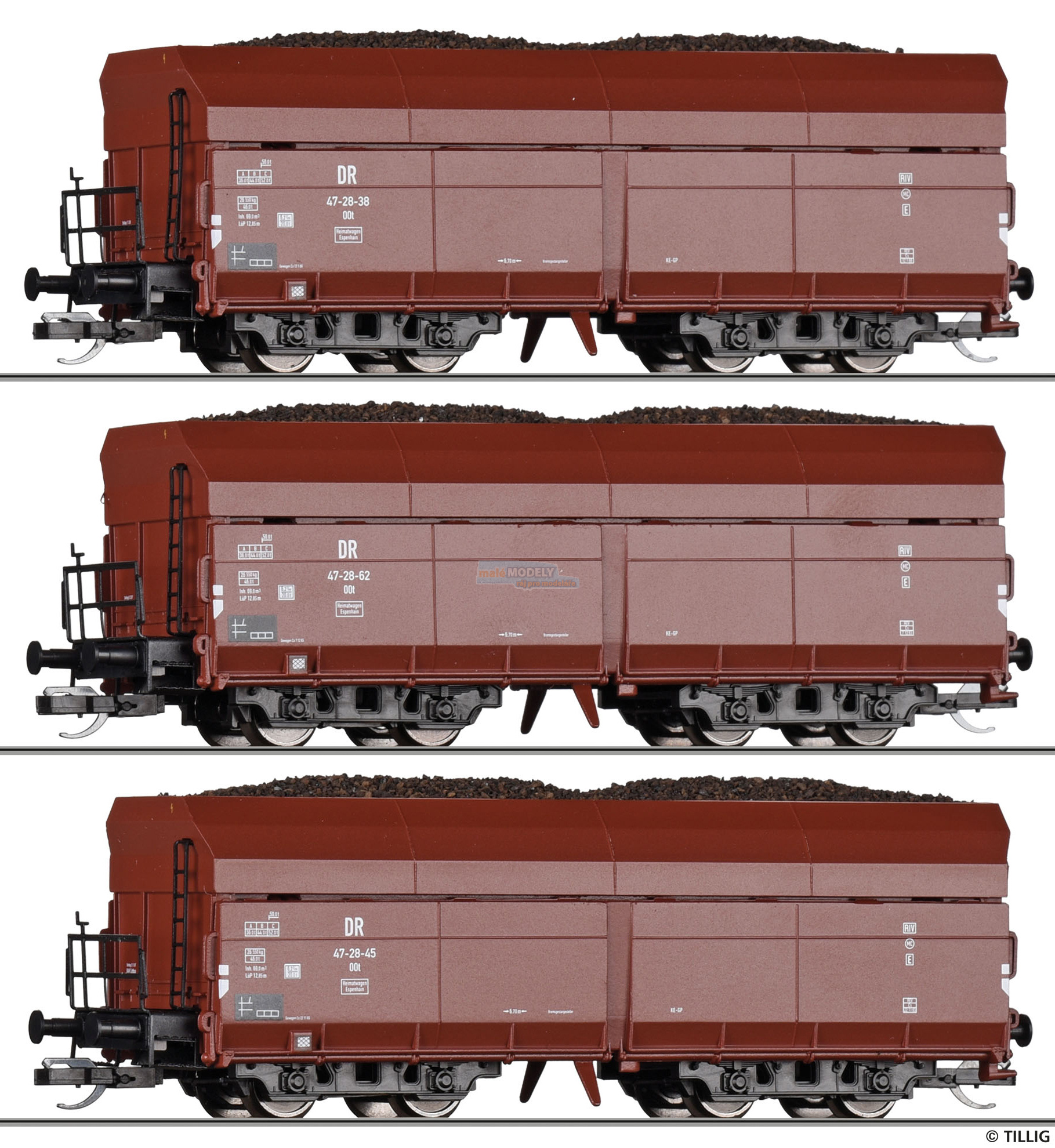 Set tří nákladních vozů OOt - (31.03.2023)