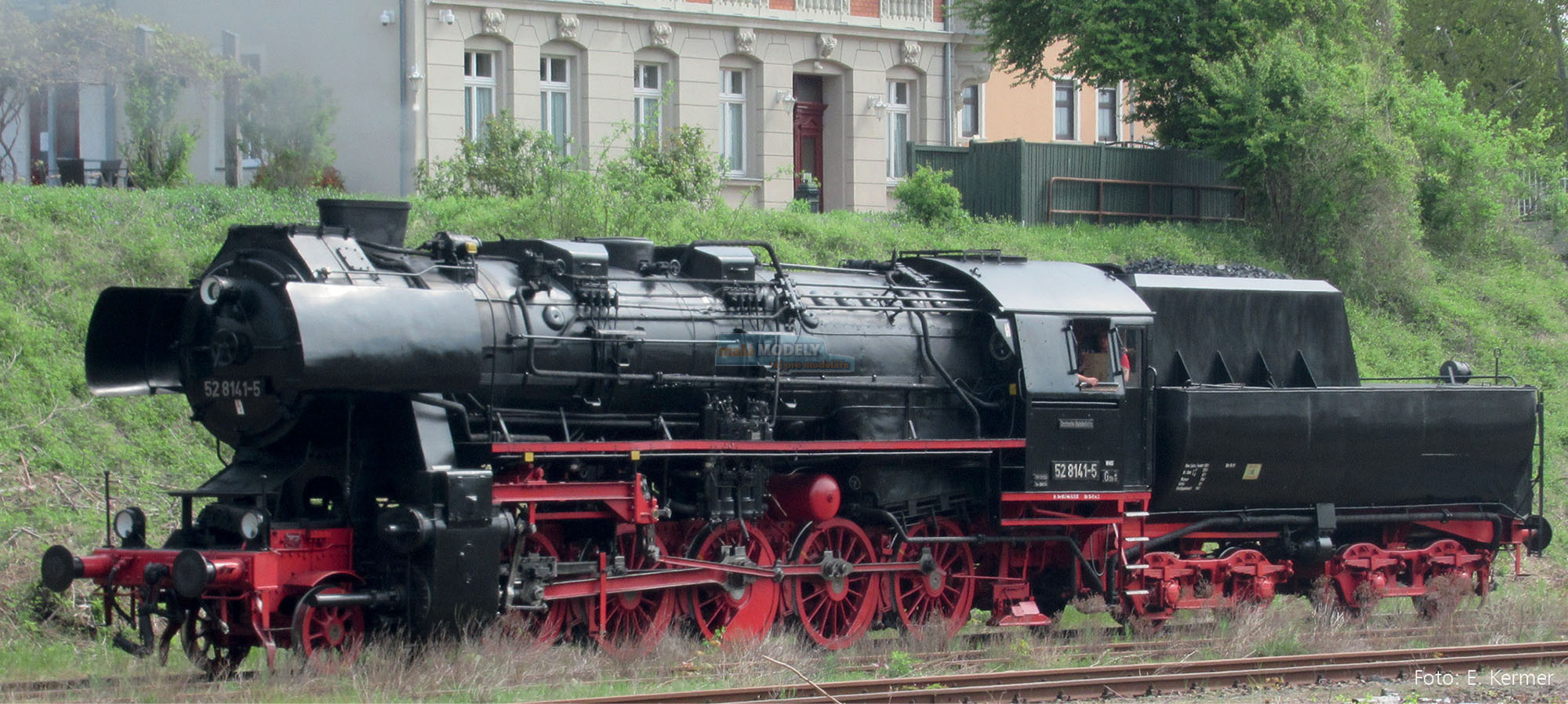 Parní lokomotiva 52 8141-5, OSEF e.V. - (31.03.2023)