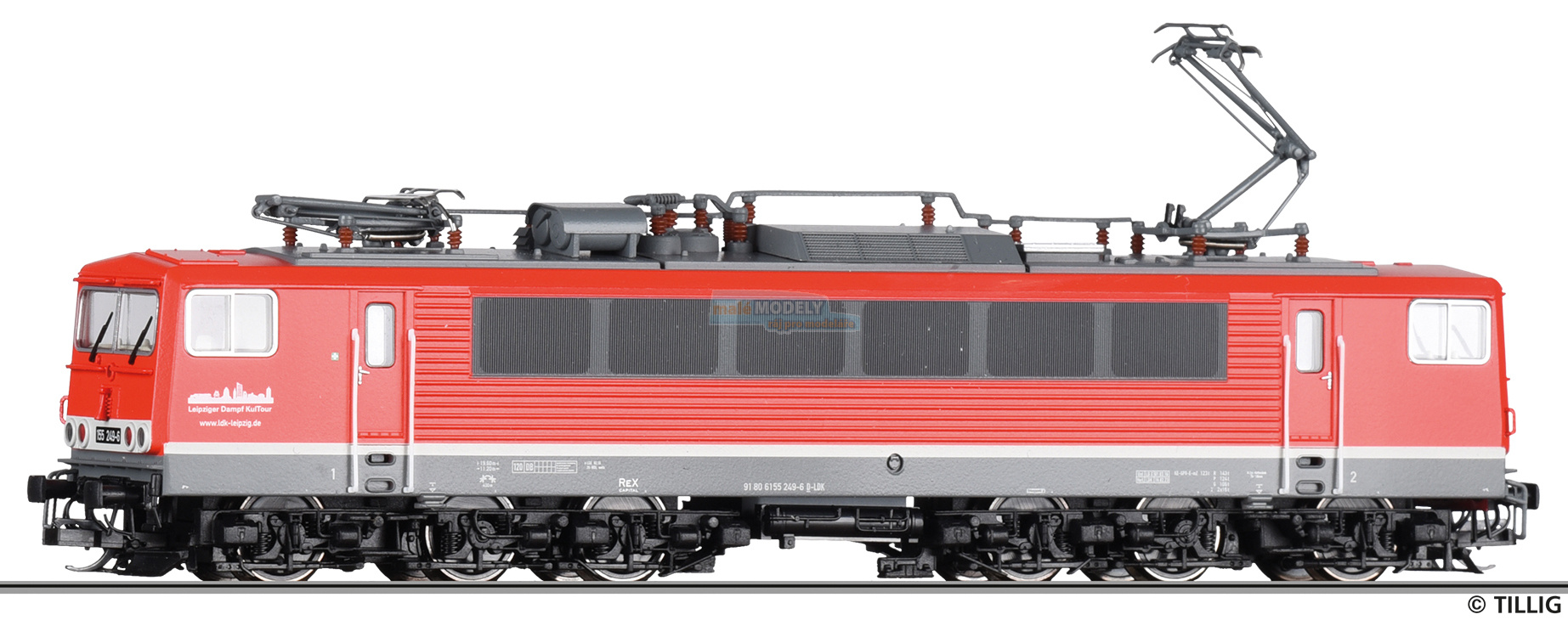 Elektrická lokomotiva 155 249-6, Leipziger Dampf KulTour - (31.03.2023)