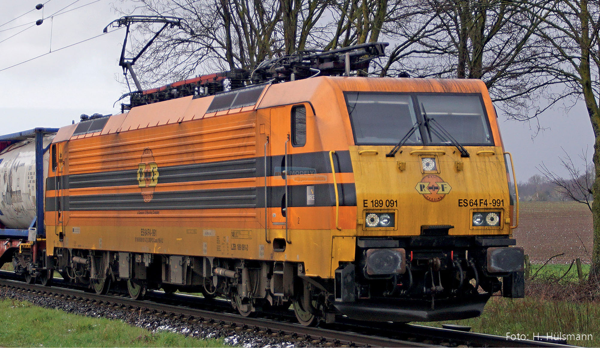 Elektrická lokomotiva 189 091, MRCE / Rotterdam Rail Feeding B.V. - (31.03.2023)