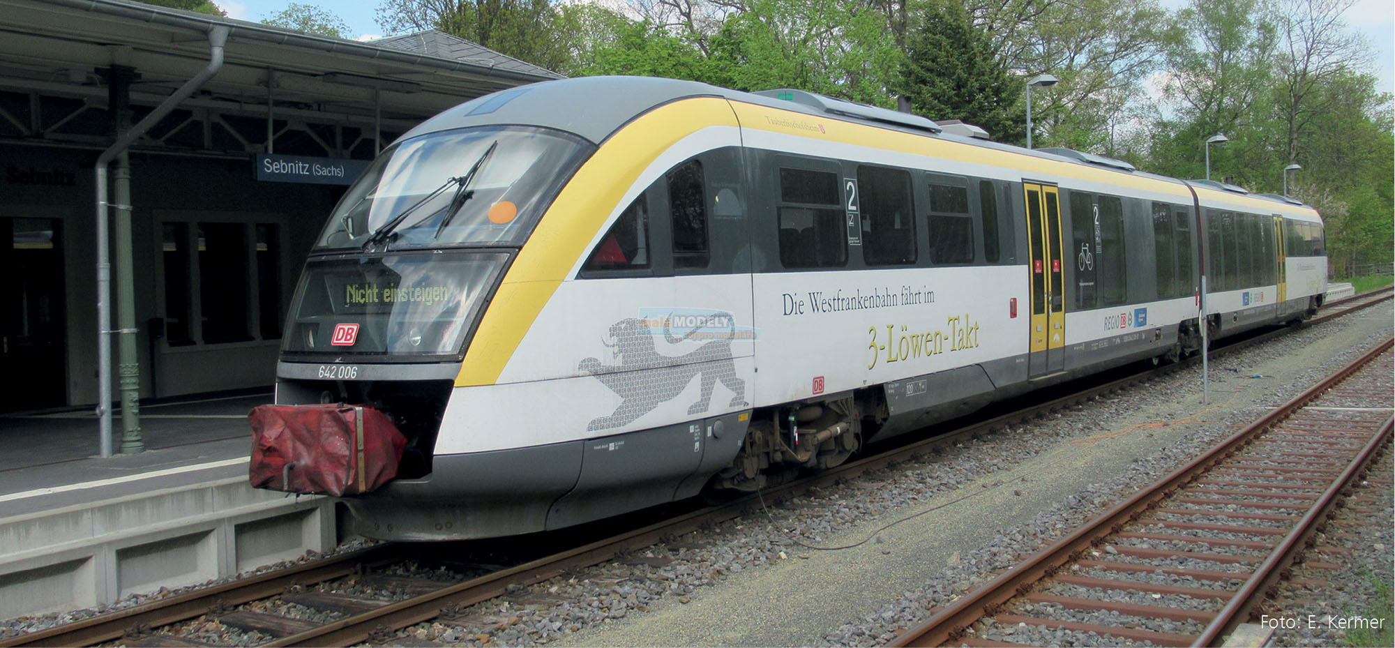 Motorová jednotka 642 006 DB Regio „3-Löwen-Takt“ - (31.03.2023)