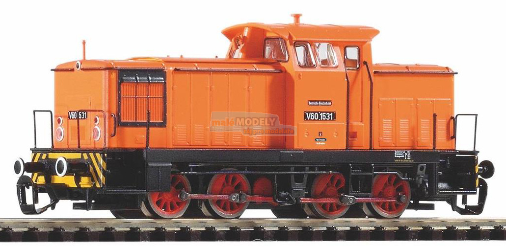TT-Diesellok BR V60 orange III + DSS PluX16