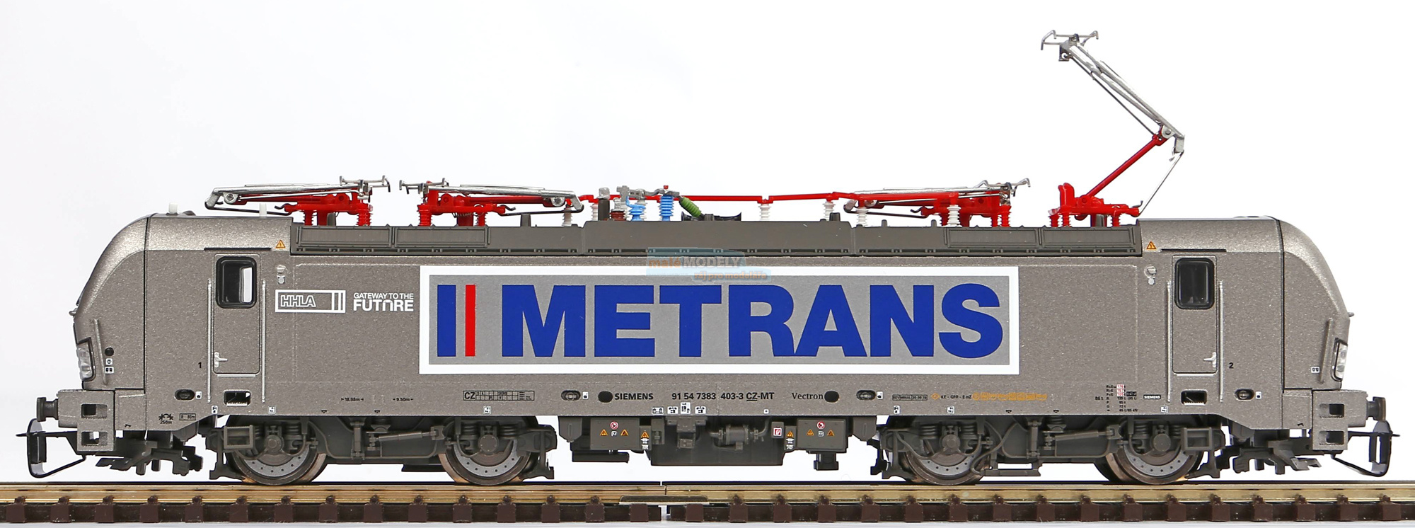 Elektrická lokomotiva Vectron Metrans