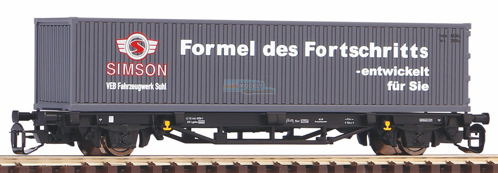 TT-Containertragwg. DR 1x40' Container Simson  IV