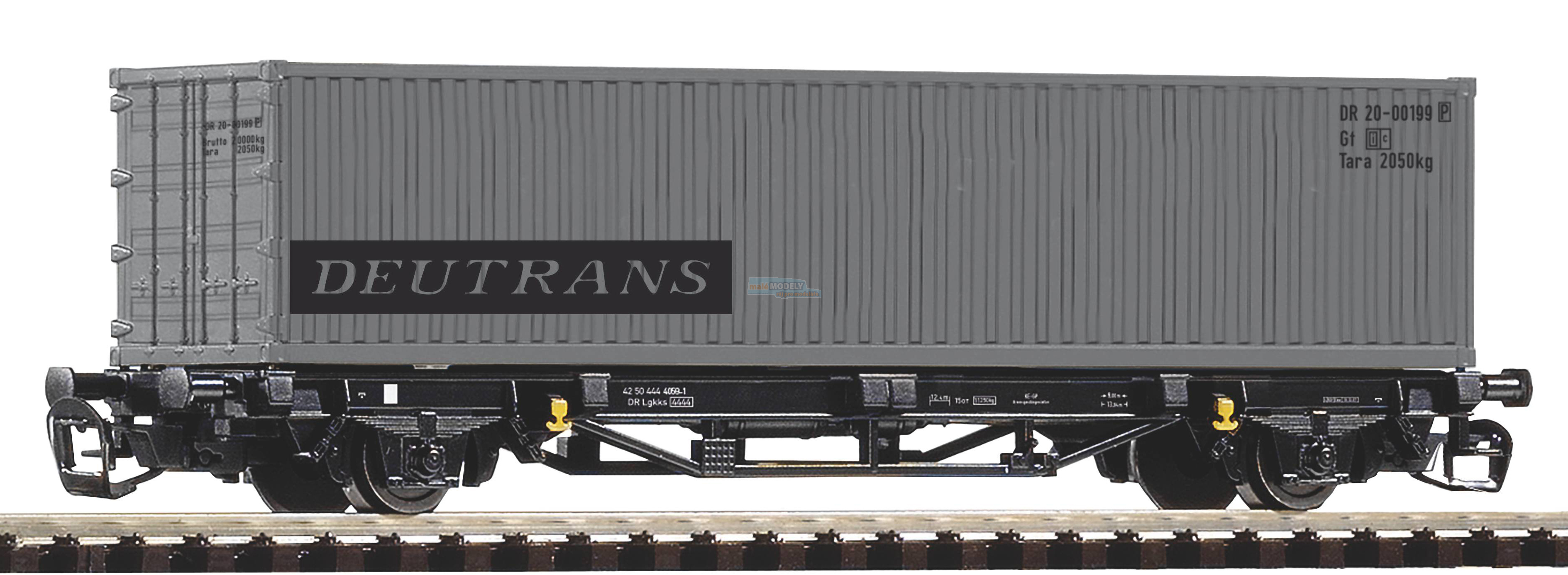 TT-Containertragwg. DR 1x40' Container Deutrans IV