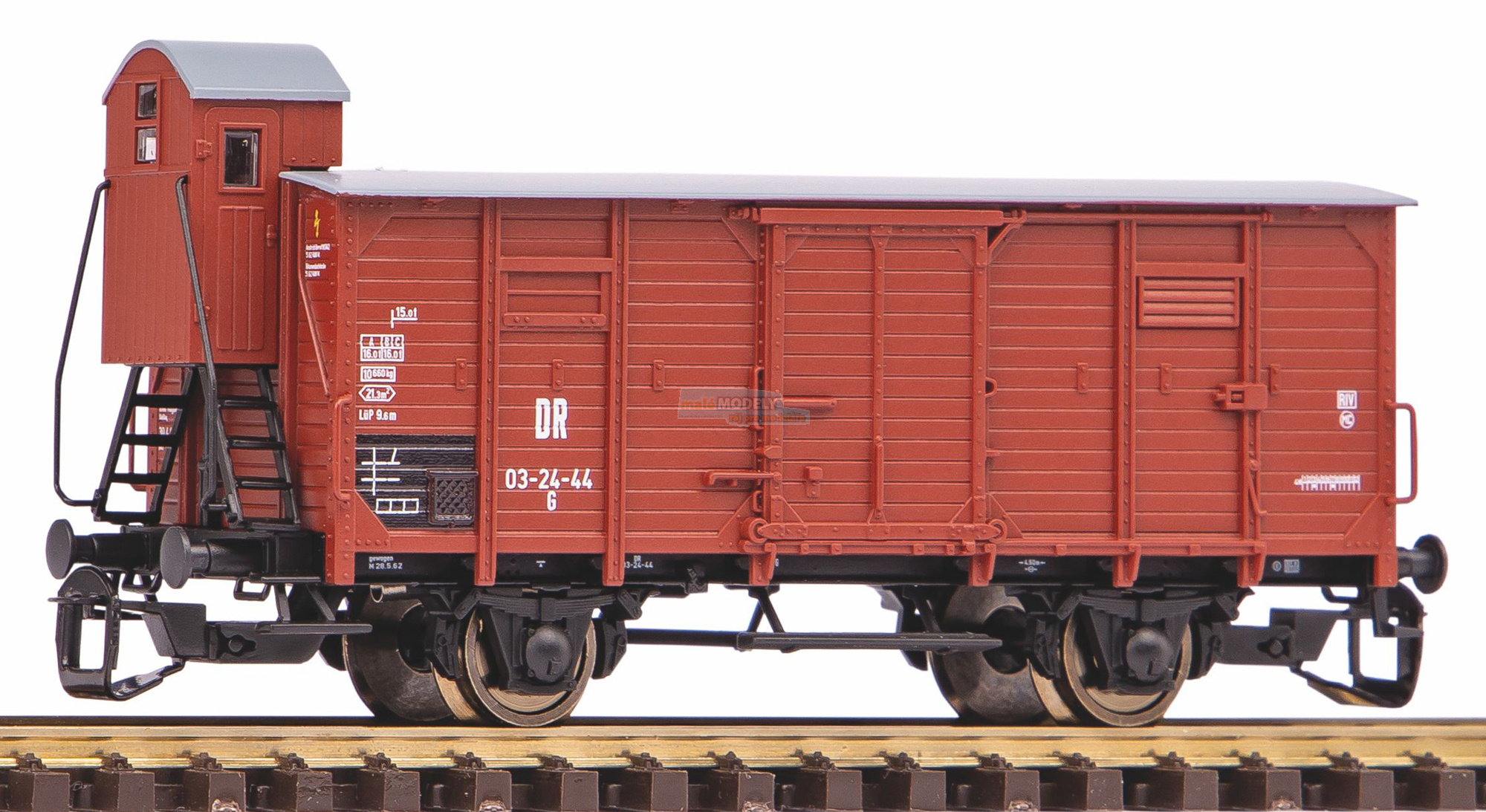 TT-Ged. Güterwagen G02 DR III m. Bhs