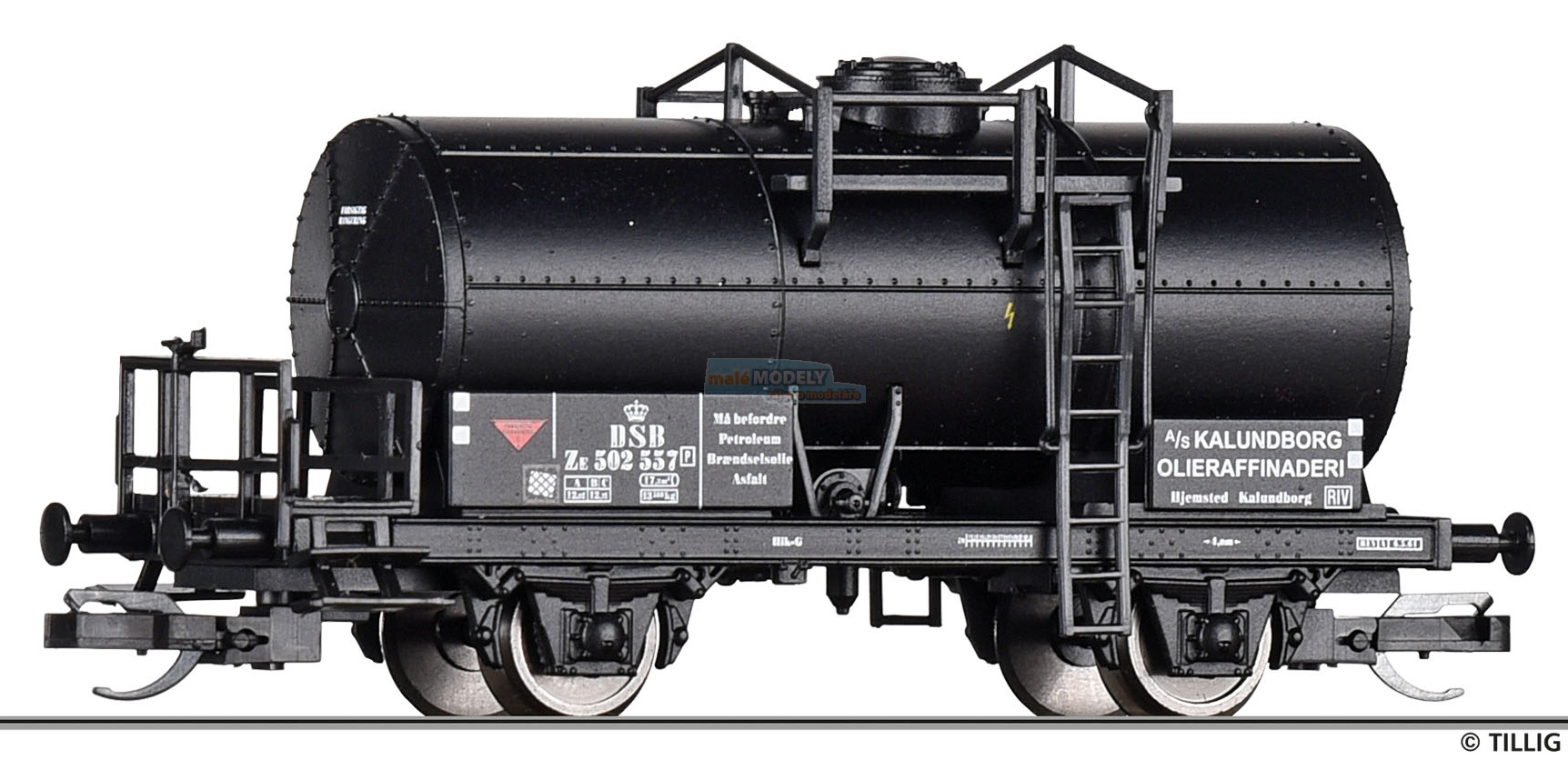 Kesselwagen Kalundborg Olieraffinaderi A/S der DSB, Ep. III