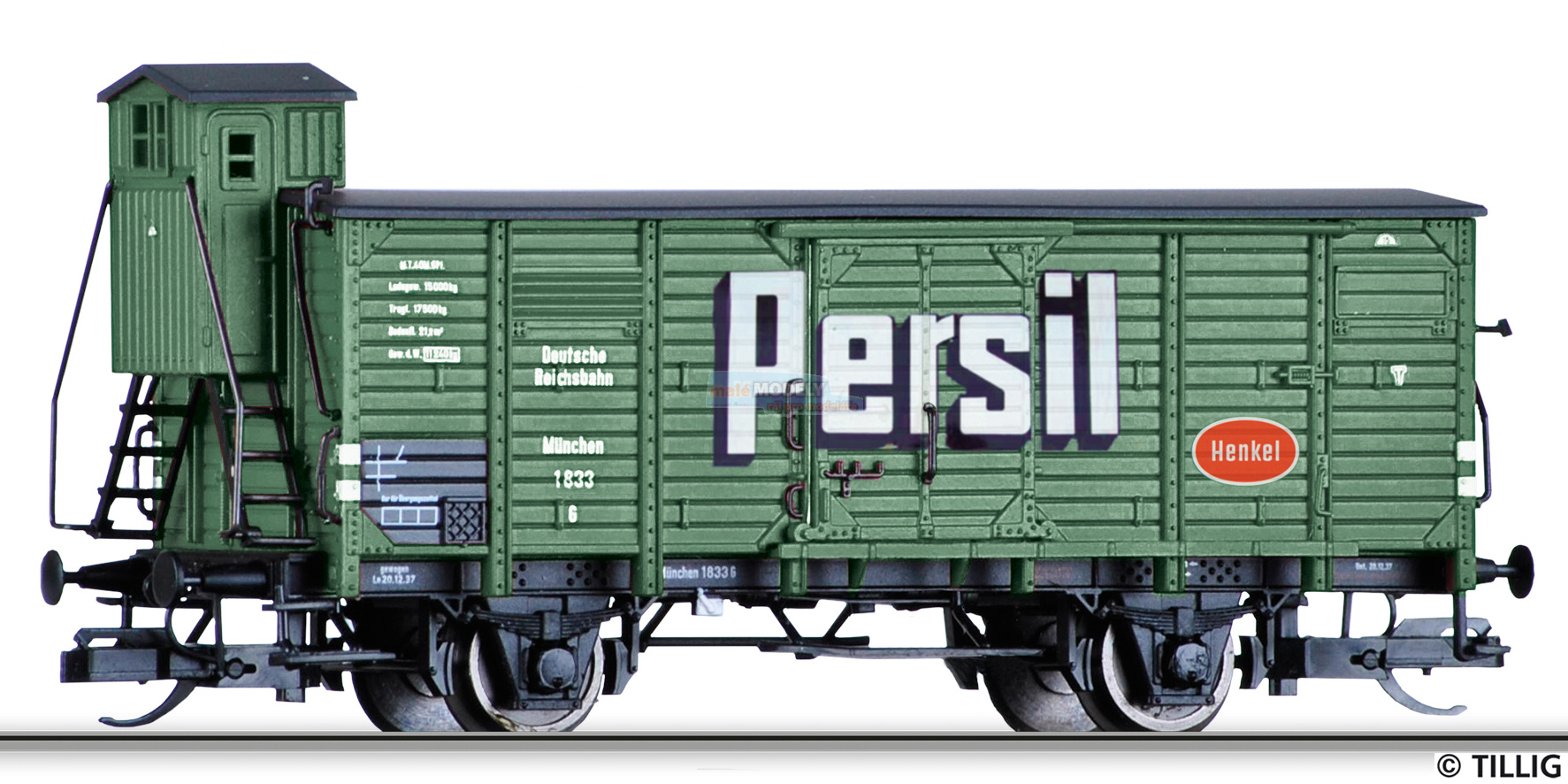 Krytý nákladní vůz Persil, Tillig-TT-Club