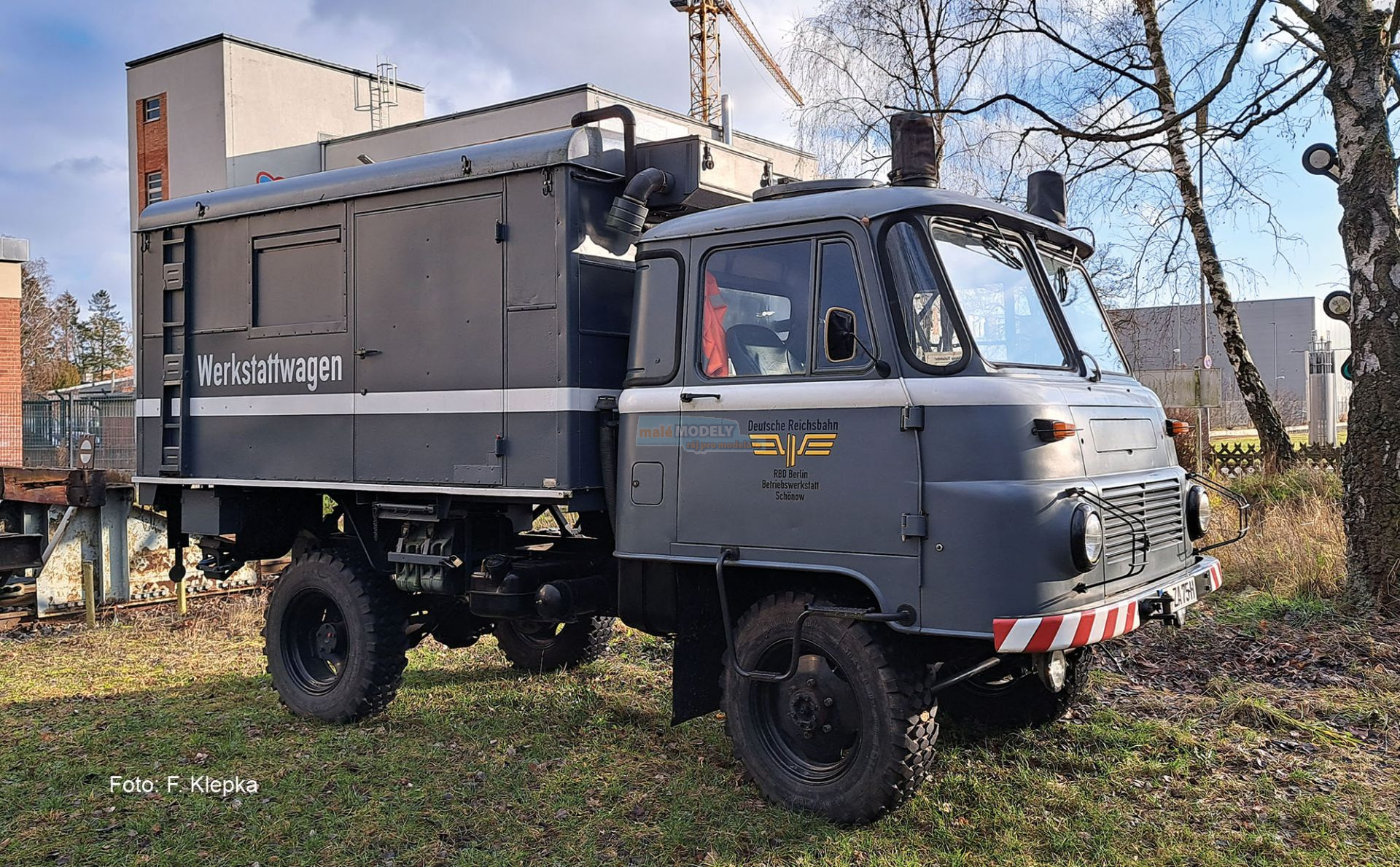 Auto nákl Robur LO Werkstattwagen DR, Galeriemodell