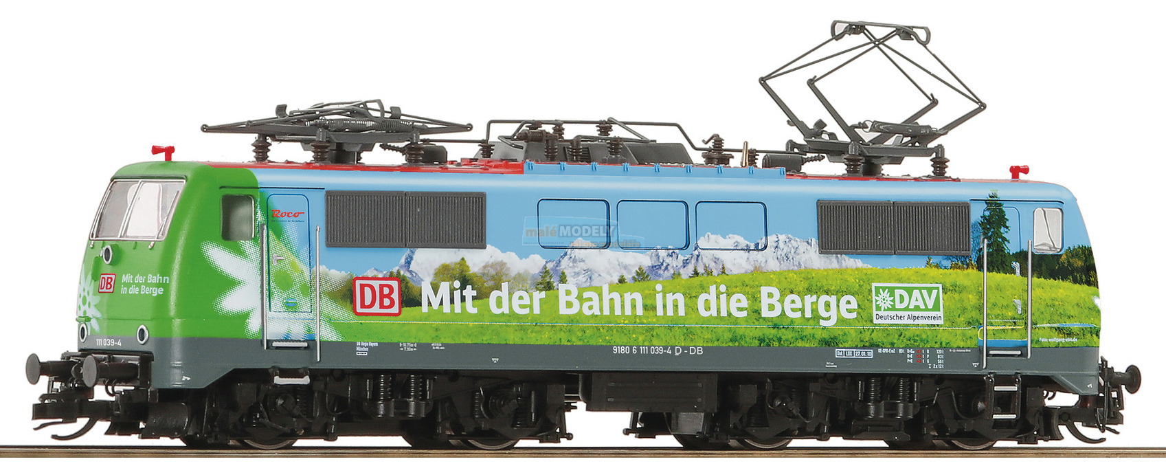 E-Lok BR 111 DB-AG Alpen