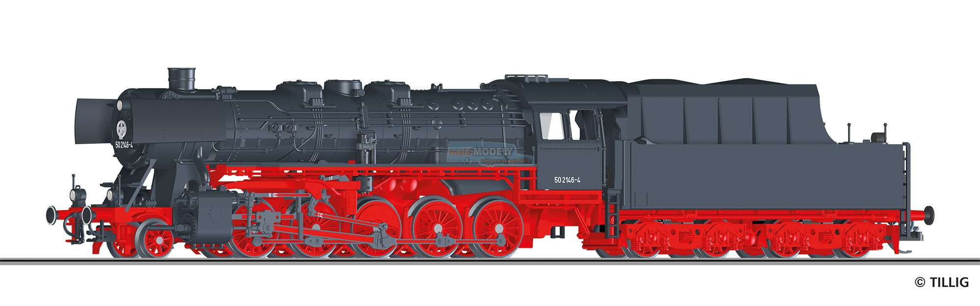 Dampflokomotive BR 50.0 der DR, Ep. IV  -FORMVARIANTE-