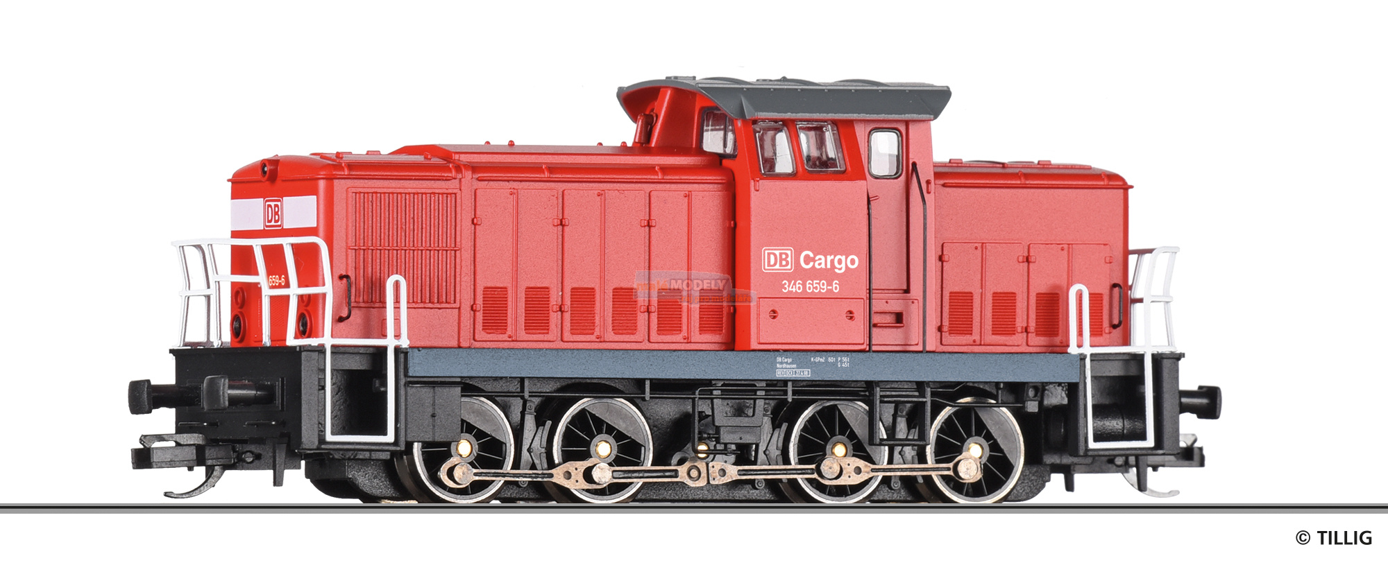 Diesellokomotive BR 346 der DB Cargo, Ep. V