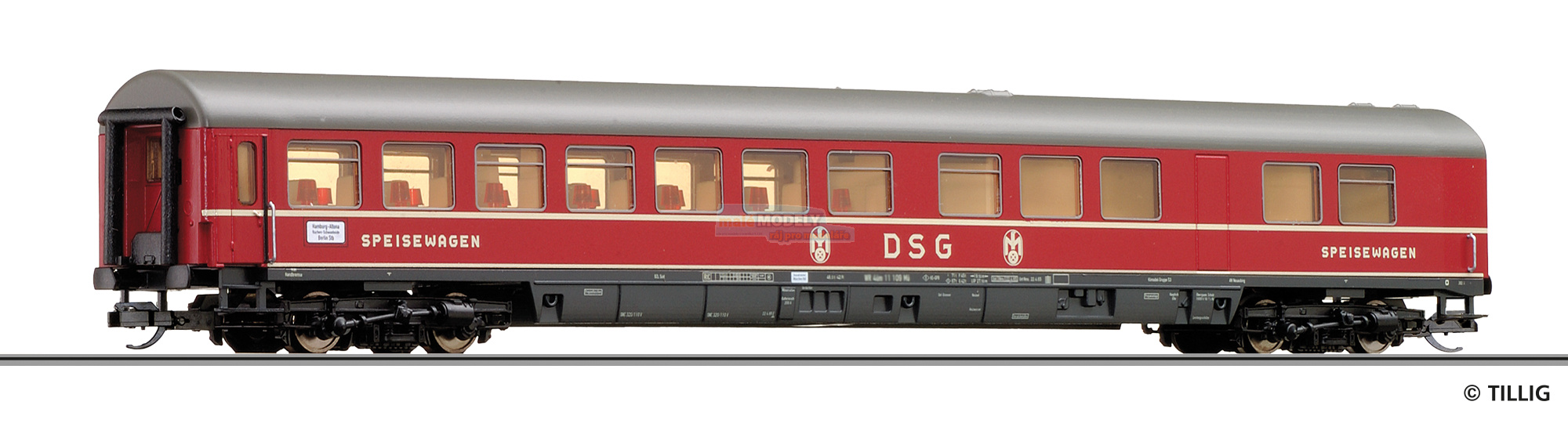 Speisewagen *DSG* WR4üm-64 der DB, Ep. III