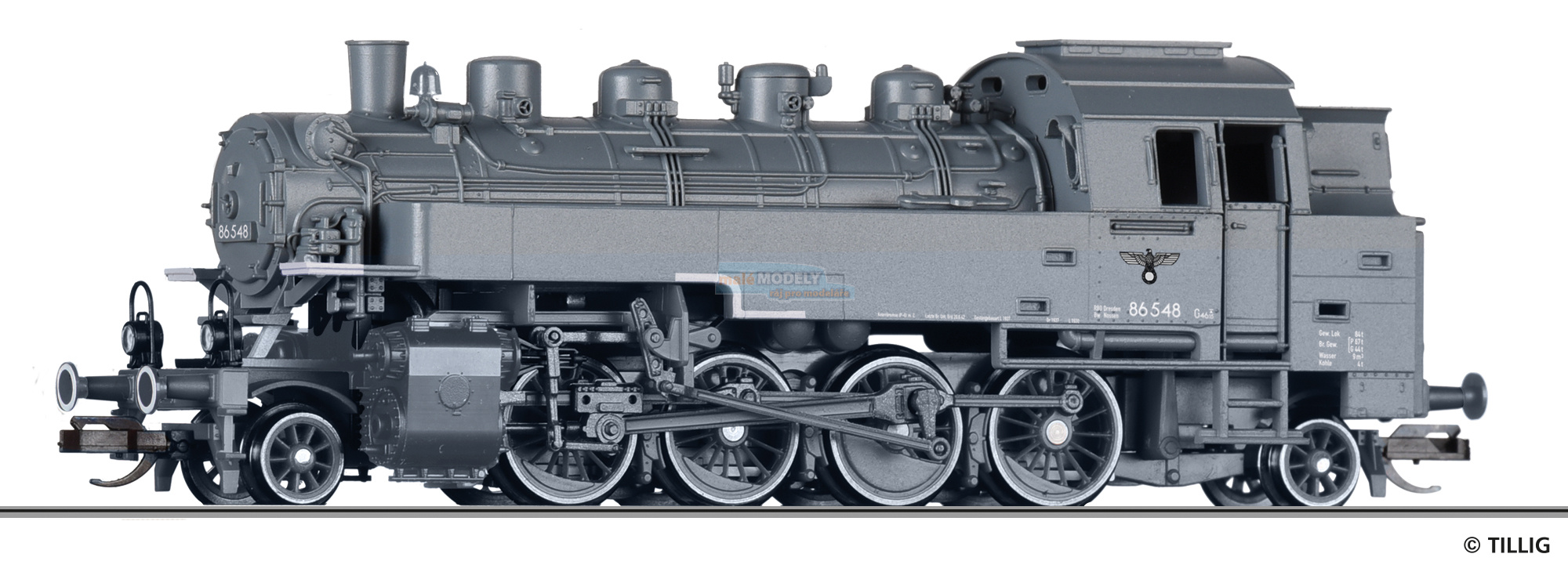 Dampflokomotive BR 86 der DRG, Ep. II